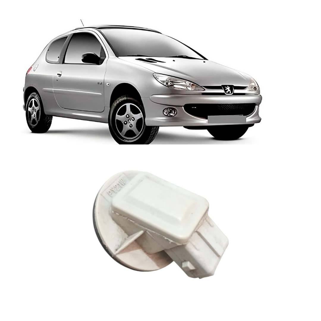 Soquete Pisca Seta Farol Peugeot 206 1999 - 2006 Foco Simples
